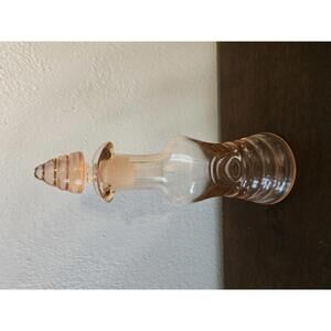 Antique Decanter with Beehive Stopper